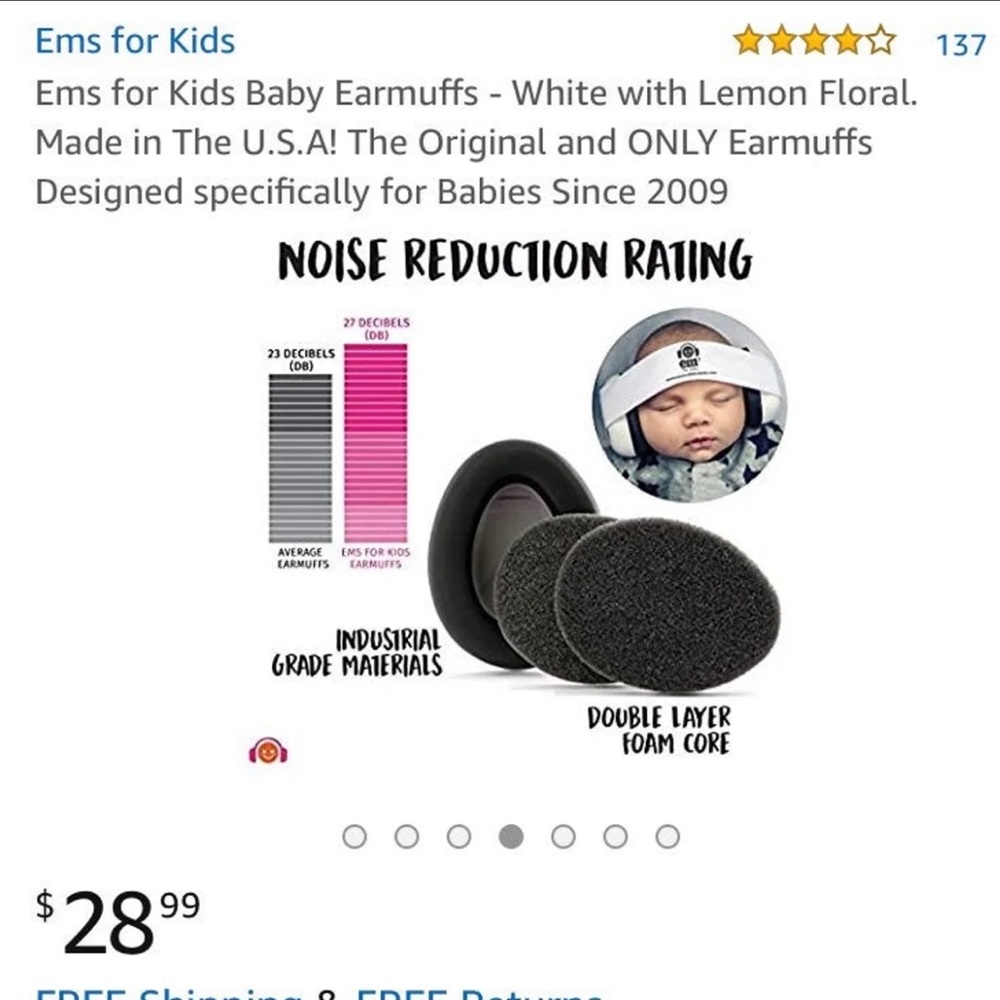 Sold ******EMS noise canceling headphones